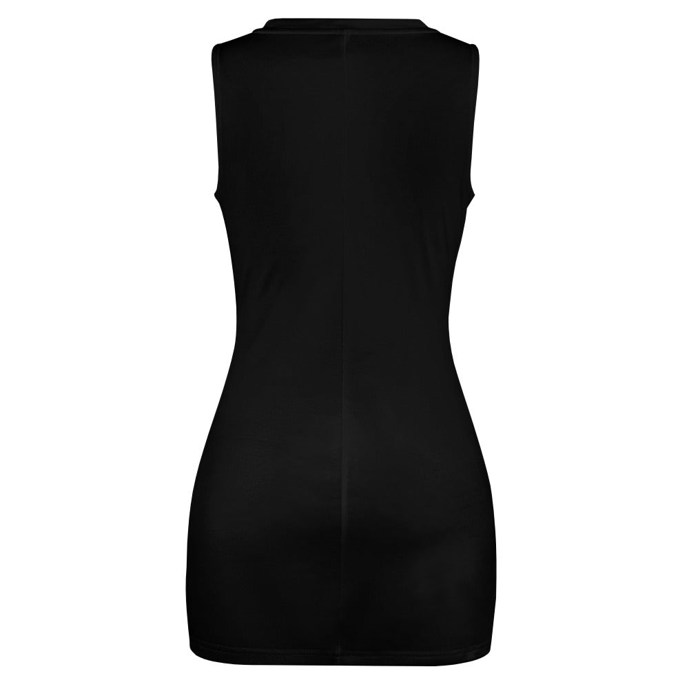Navel-Baring Cross-Fit Hip Skirt