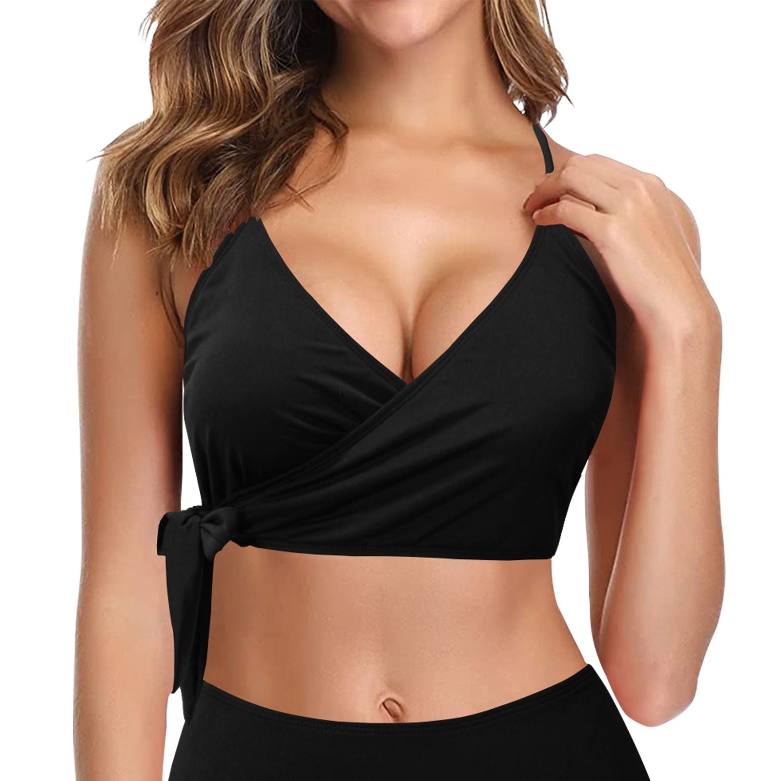 Knot Side Bikini Top (S37)