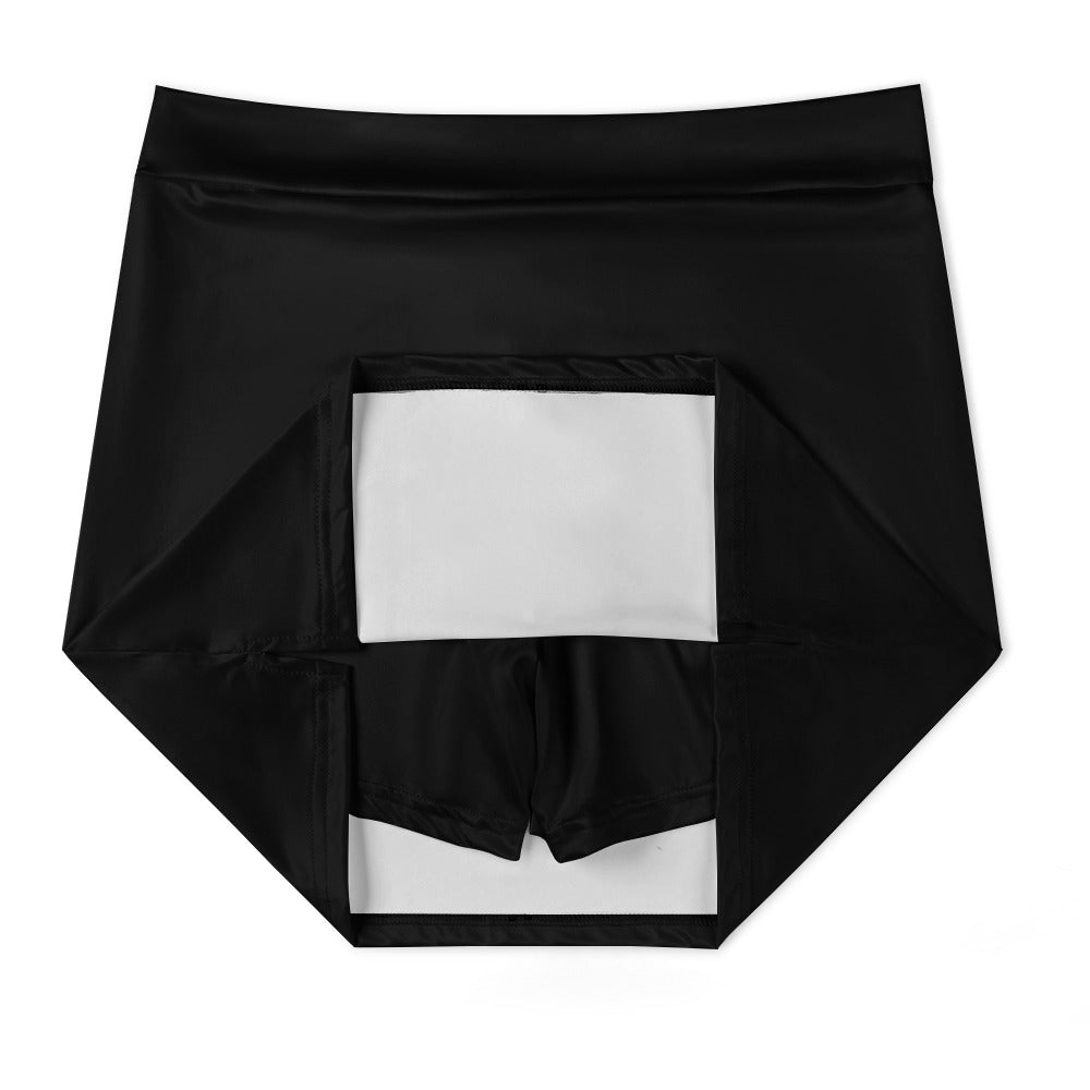 Light proof trouser skirt with pockets